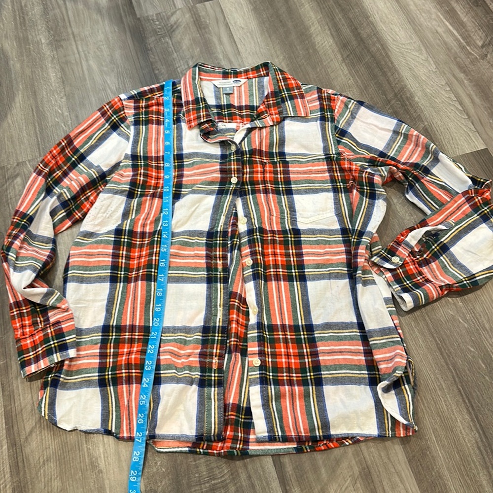 Old Navy Plaid Button Down